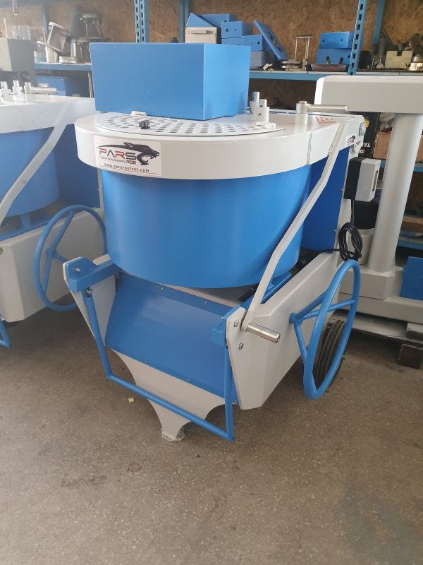 Pan Type Concrete Mixer 3 min