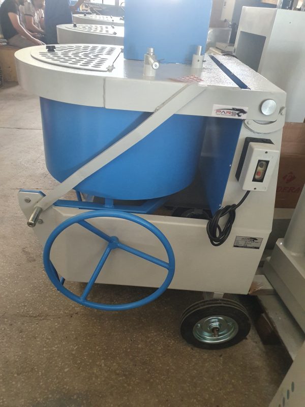 Pan Type Concrete Mixer 4 min