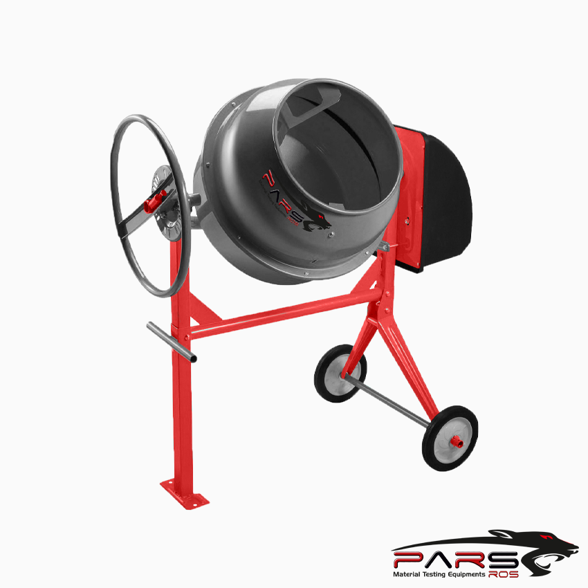 Drum Type Concrete Mixer Parsros Material Testing Equipments