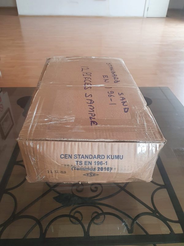 CEN STANDARD SAND EN 196 1 SAMPLE 2