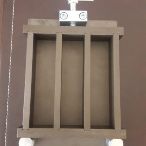 Three Gang Cement Mould, 40 x 40 x 160 mm, Steel - Image 5