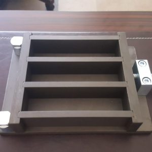 Three Gang Cement Mould, 40 x 40 x 160 mm, Steel - Image 4