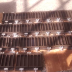 Three Gang Cement Mould, 40 x 40 x 160 mm, Steel - Image 7