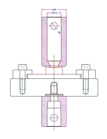 ASTM D5179 Test Fixture