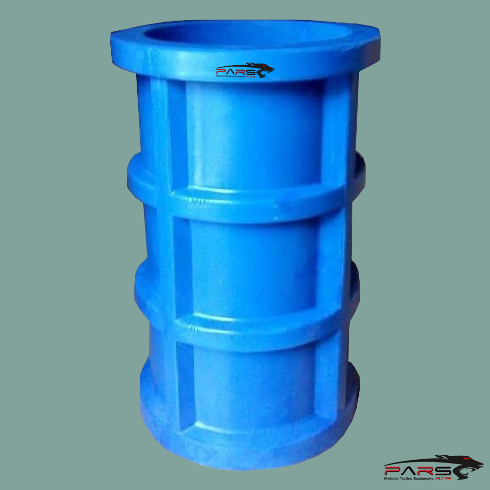 Concrete Cylinder Mould ,150 X 300 mm, Plastic Parsros Material