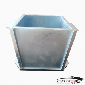 Beton Küp Numune Kalıbı , 100 x 100 x 100 mm ( Çelik ) - Görsel 3
