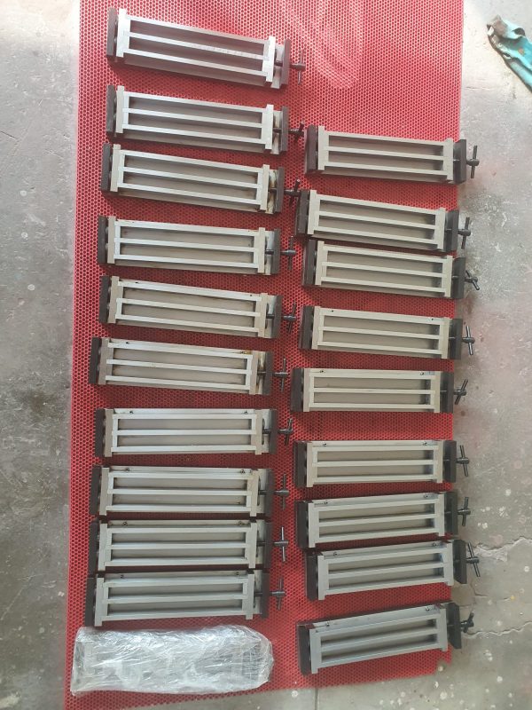 Two gang Cement Mould 25 x 25 x 285 mm 1