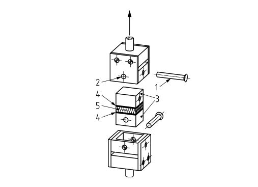 BS EN 1607 Test Fikstürü 1 EN 1607 Test Fixture 1