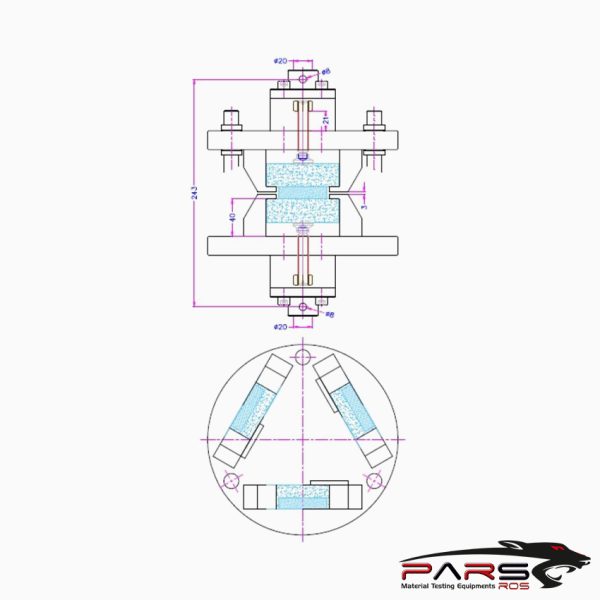 ASTM C719 Test Fikstürü 02