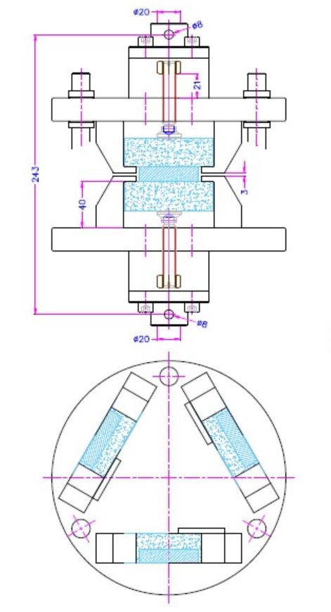 ASTM C719 Test Fixture 1 1 1
