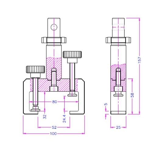 ASTM C736 Test Fixture 1