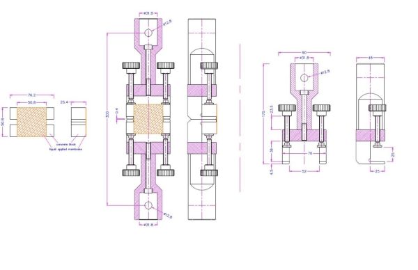 ASTM C1305 Test Fixture 6 1