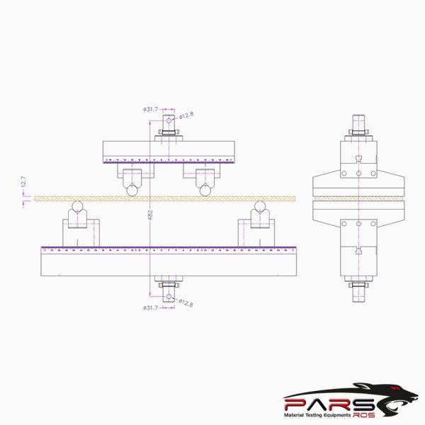 ASTM D6109 Test Fikstürü 02